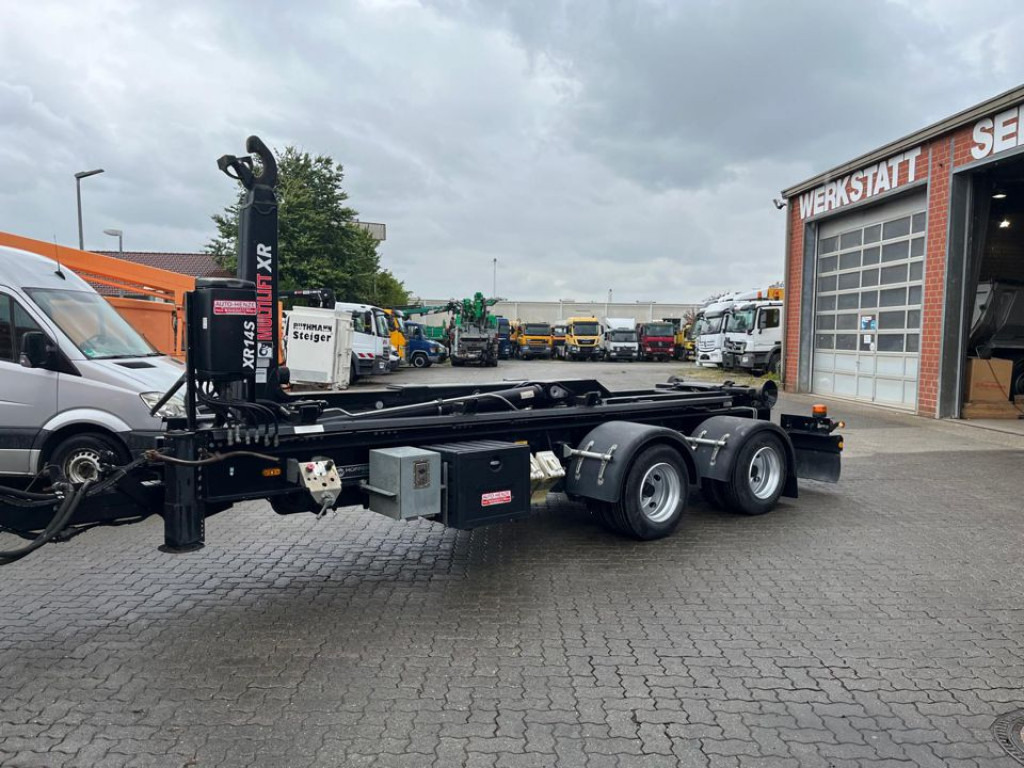 HUEFFERMANN 2-achs Abrollanhänger HTA 16.62 Containeranhänger - Kroghejsvogn/ Skip loader anhænger: billede 1 HUEFFERMANN 2-achs Abrollanhänger HTA 16.62 Containeranhänger - Kroghejsvogn/ Skip loader anhænger: billede 1