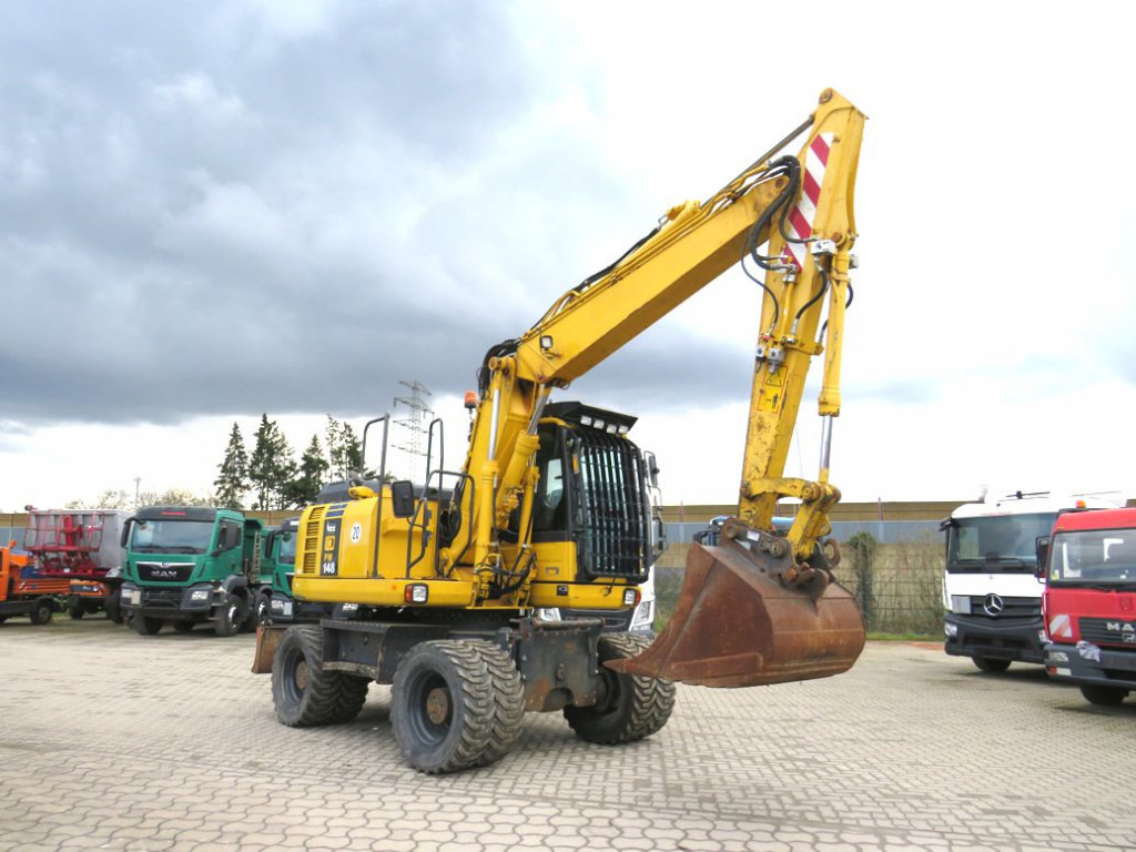 KOMATSU HANOMAG KOMATSU HANOMAG Mobilbagger Bagger PW 148 - 8 6.824h Deutsch top - Hjulgravemaskine: billede 2 KOMATSU HANOMAG KOMATSU HANOMAG Mobilbagger Bagger PW 148 - 8 6.824h Deutsch top - Hjulgravemaskine: billede 2