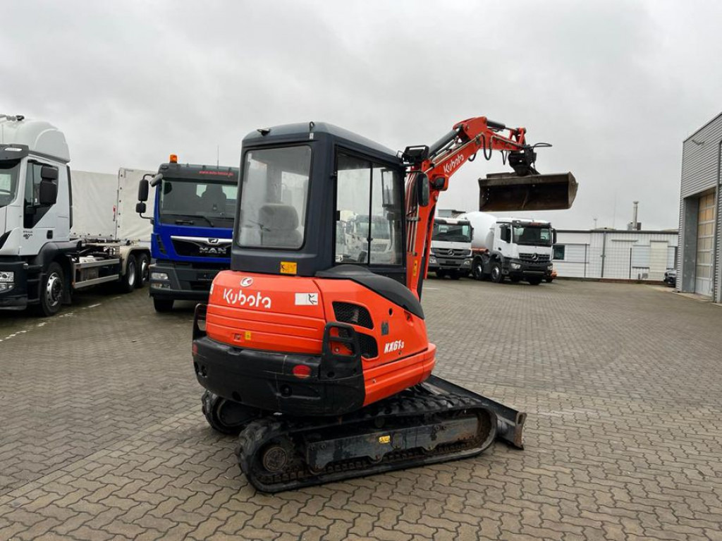 KUBOTA Minibagger KX 61 Minibagger 2245h, incl. Grabn+Tieflöffel - Minigravemaskine: billede 4 KUBOTA Minibagger KX 61 Minibagger 2245h, incl. Grabn+Tieflöffel - Minigravemaskine: billede 4