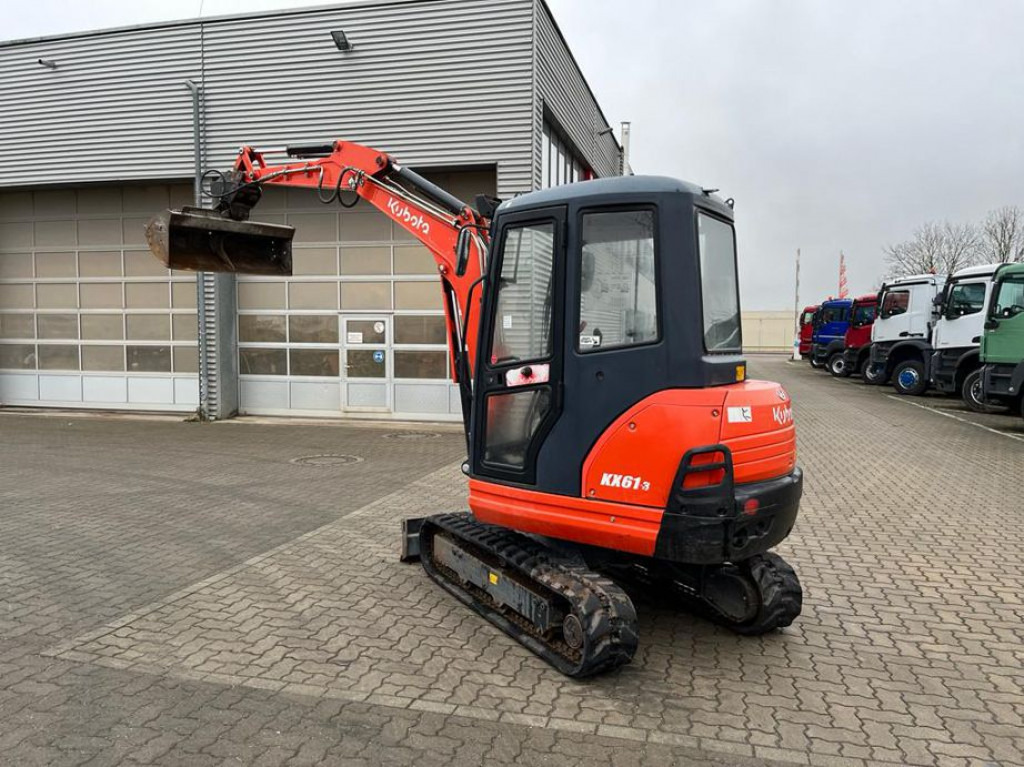 KUBOTA Minibagger KX 61 Minibagger 2245h, incl. Grabn+Tieflöffel - Minigravemaskine: billede 3 KUBOTA Minibagger KX 61 Minibagger 2245h, incl. Grabn+Tieflöffel - Minigravemaskine: billede 3