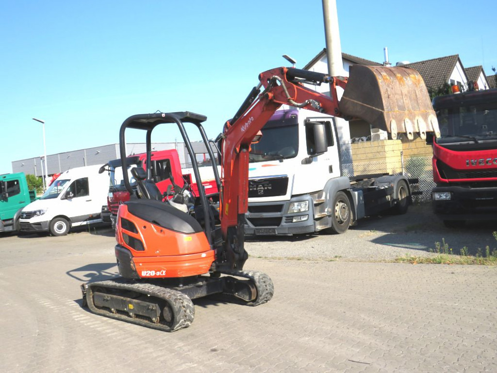 KUBOTA Minibagger U 20 - 3 Minibagger Kurzheck - Minigravemaskine: billede 2 KUBOTA Minibagger U 20 - 3 Minibagger Kurzheck - Minigravemaskine: billede 2