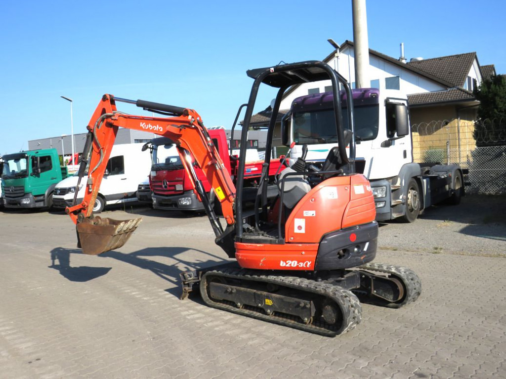 KUBOTA Minibagger U 20 - 3 Minibagger Kurzheck - Minigravemaskine: billede 3 KUBOTA Minibagger U 20 - 3 Minibagger Kurzheck - Minigravemaskine: billede 3