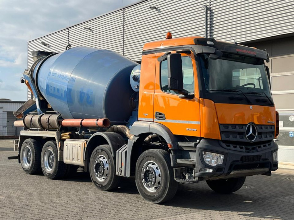 MERCEDES-BENZ Arocs 3236 8x4 Betonmischer Deutsch Top AP Achsen - Lastbil: billede 4 MERCEDES-BENZ Arocs 3236 8x4 Betonmischer Deutsch Top AP Achsen - Lastbil: billede 4