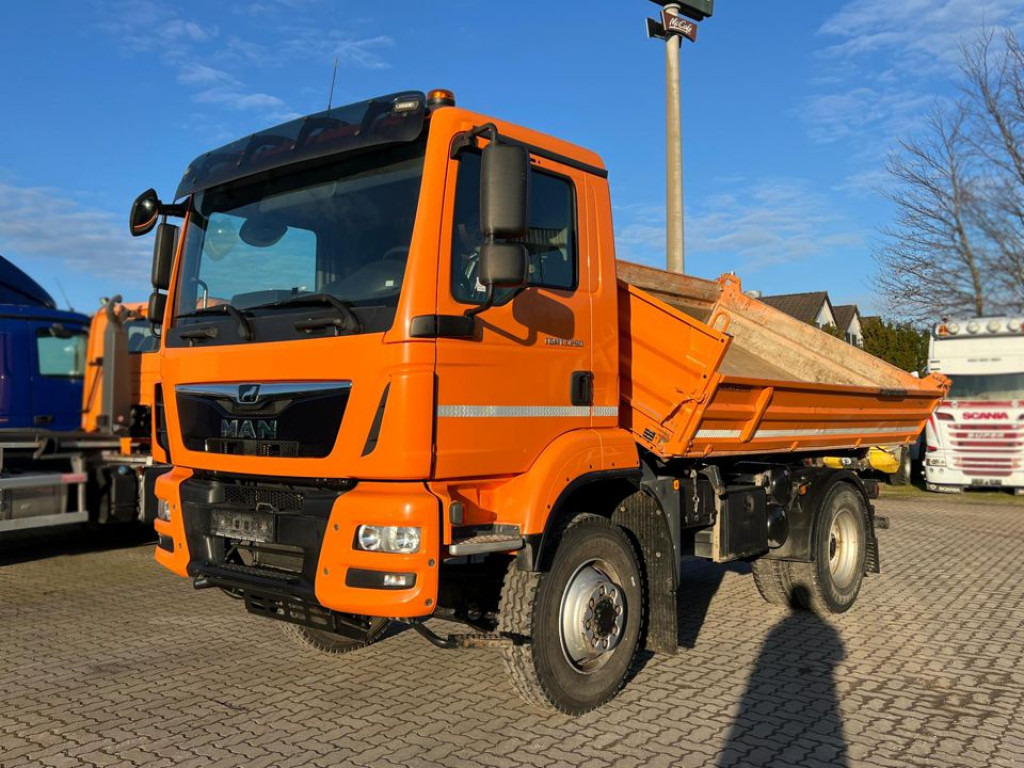 MAN TG-M 2-Achs Allradkipper 15.290 4x4 BL Meiller - Tipvogn lastbil: billede 1 MAN TG-M 2-Achs Allradkipper 15.290 4x4 BL Meiller - Tipvogn lastbil: billede 1