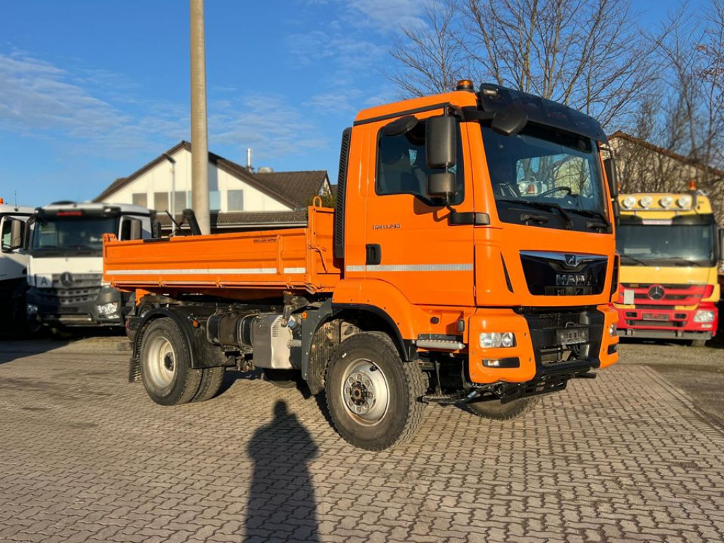 MAN TG-M 2-Achs Allradkipper 15.290 4x4 BL Meiller - Tipvogn lastbil: billede 2 MAN TG-M 2-Achs Allradkipper 15.290 4x4 BL Meiller - Tipvogn lastbil: billede 2