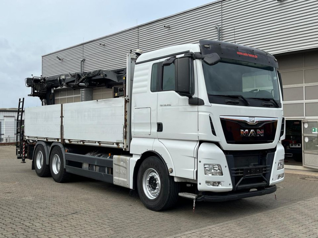 MAN TG-X 26.440 6x4 Pritsche Heckkran Hiab XS 166 - Lastbil med lad, Lastbil med kran: billede 4 MAN TG-X 26.440 6x4 Pritsche Heckkran Hiab XS 166 - Lastbil med lad, Lastbil med kran: billede 4