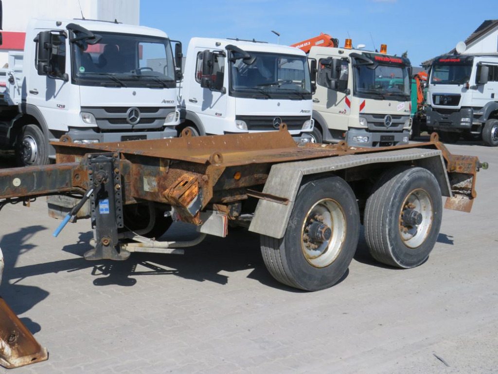 MEILLER Absetzanhänger A 13,5 EB 1,2 Containeranhänger - Kroghejsvogn/ Skip loader anhænger: billede 1 MEILLER Absetzanhänger A 13,5 EB 1,2 Containeranhänger - Kroghejsvogn/ Skip loader anhænger: billede 1