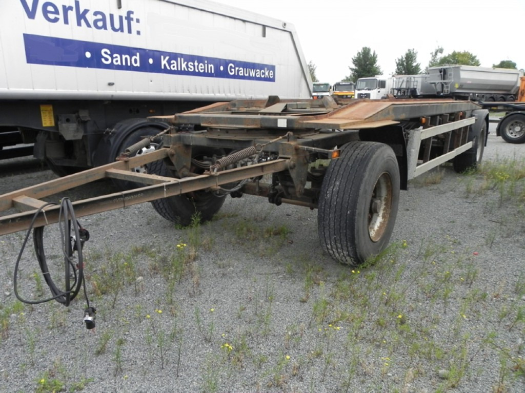 MEINDL Abrollanhänger AR 18 Containeranhänger - Kroghejsvogn/ Skip loader anhænger: billede 4 MEINDL Abrollanhänger AR 18 Containeranhänger - Kroghejsvogn/ Skip loader anhænger: billede 4