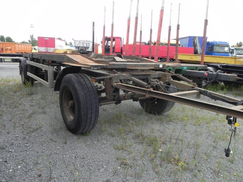 MEINDL MEINDL Abrollanhänger Containeranhänger AR 18 - Kroghejsvogn/ Skip loader anhænger: billede 1 MEINDL MEINDL Abrollanhänger Containeranhänger AR 18 - Kroghejsvogn/ Skip loader anhænger: billede 1