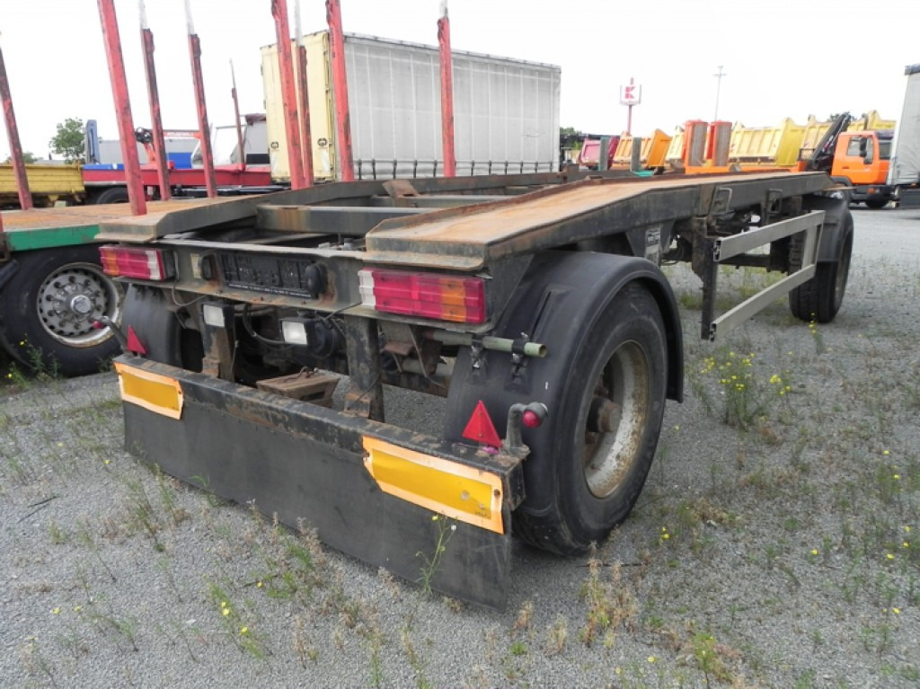 MEINDL MEINDL Abrollanhänger Containeranhänger AR 18 - Kroghejsvogn/ Skip loader anhænger: billede 3 MEINDL MEINDL Abrollanhänger Containeranhänger AR 18 - Kroghejsvogn/ Skip loader anhænger: billede 3