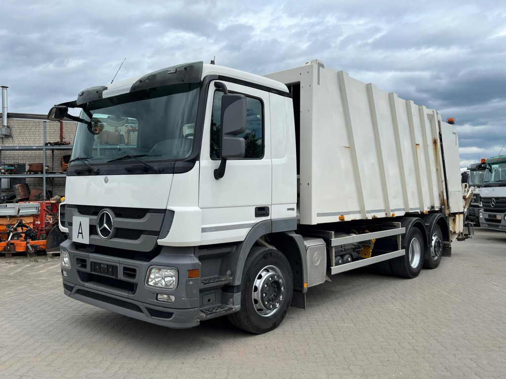 MERCEDES-BENZ Actros 2532 L 6x2 Müllwagen Faun Powerpress 25m³ - Affaldsmaskine: billede 1 MERCEDES-BENZ Actros 2532 L 6x2 Müllwagen Faun Powerpress 25m³ - Affaldsmaskine: billede 1