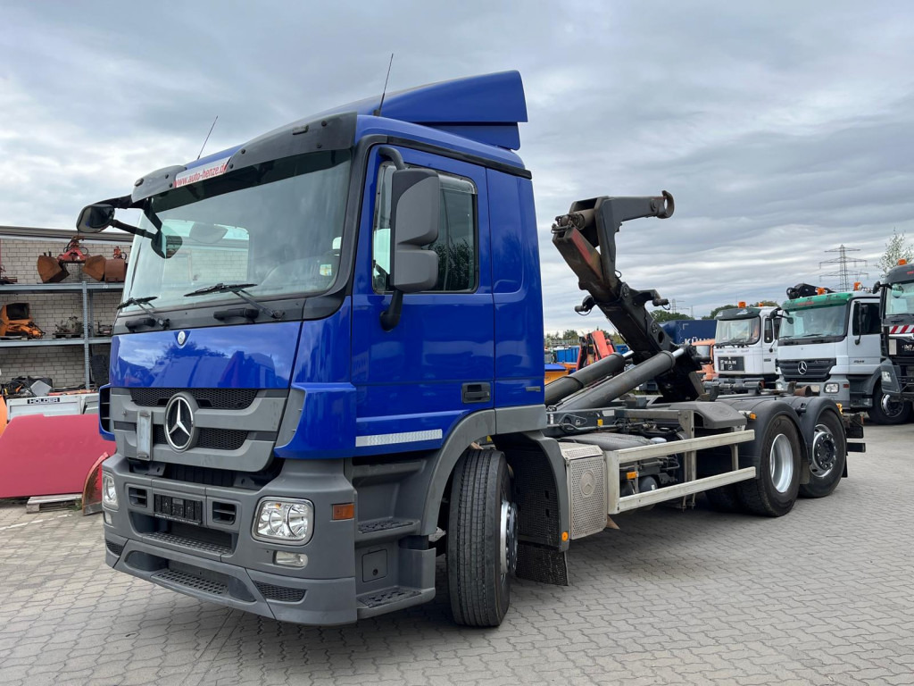 MERCEDES-BENZ Actros 2541 L6x2 Abrollkipper Meiller Schub+Knick - Lastbil kroghejs: billede 1 MERCEDES-BENZ Actros 2541 L6x2 Abrollkipper Meiller Schub+Knick - Lastbil kroghejs: billede 1