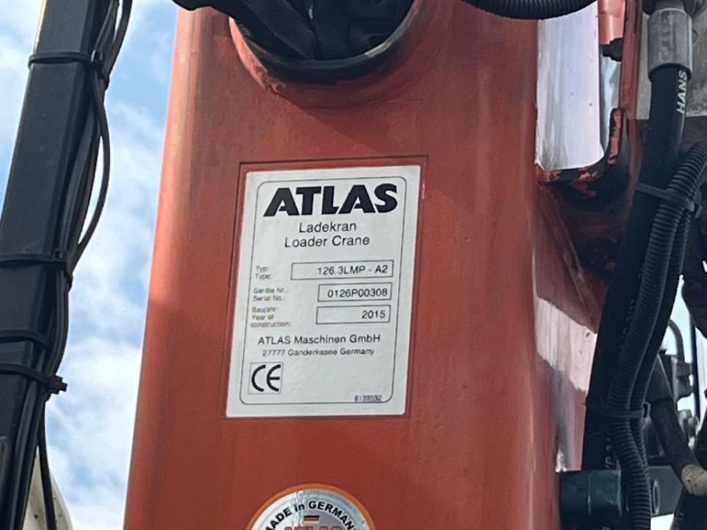 MERCEDES-BENZ Arocs 1835 K 2-Achs Kipper Kran Atlas 126.3 - Tipvogn lastbil, Lastbil med kran: billede 5 MERCEDES-BENZ Arocs 1835 K 2-Achs Kipper Kran Atlas 126.3 - Tipvogn lastbil, Lastbil med kran: billede 5