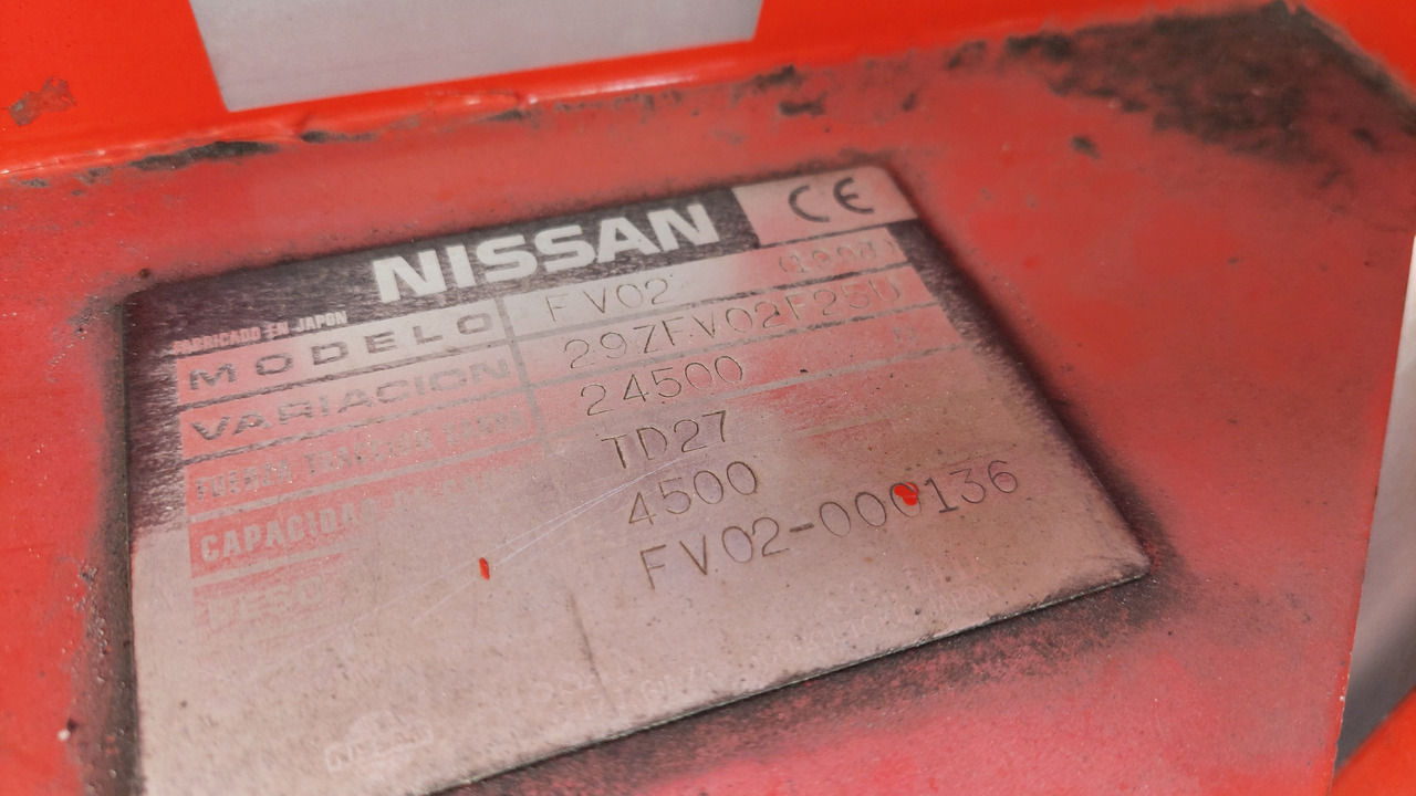 FV-02 Tractor Nissan - Bagagetraktor: billede 2 FV-02 Tractor Nissan - Bagagetraktor: billede 2