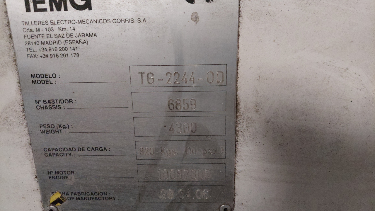 TG-2244 TEMG Passenger stairs - Passagertrappe: billede 3 TG-2244 TEMG Passenger stairs - Passagertrappe: billede 3