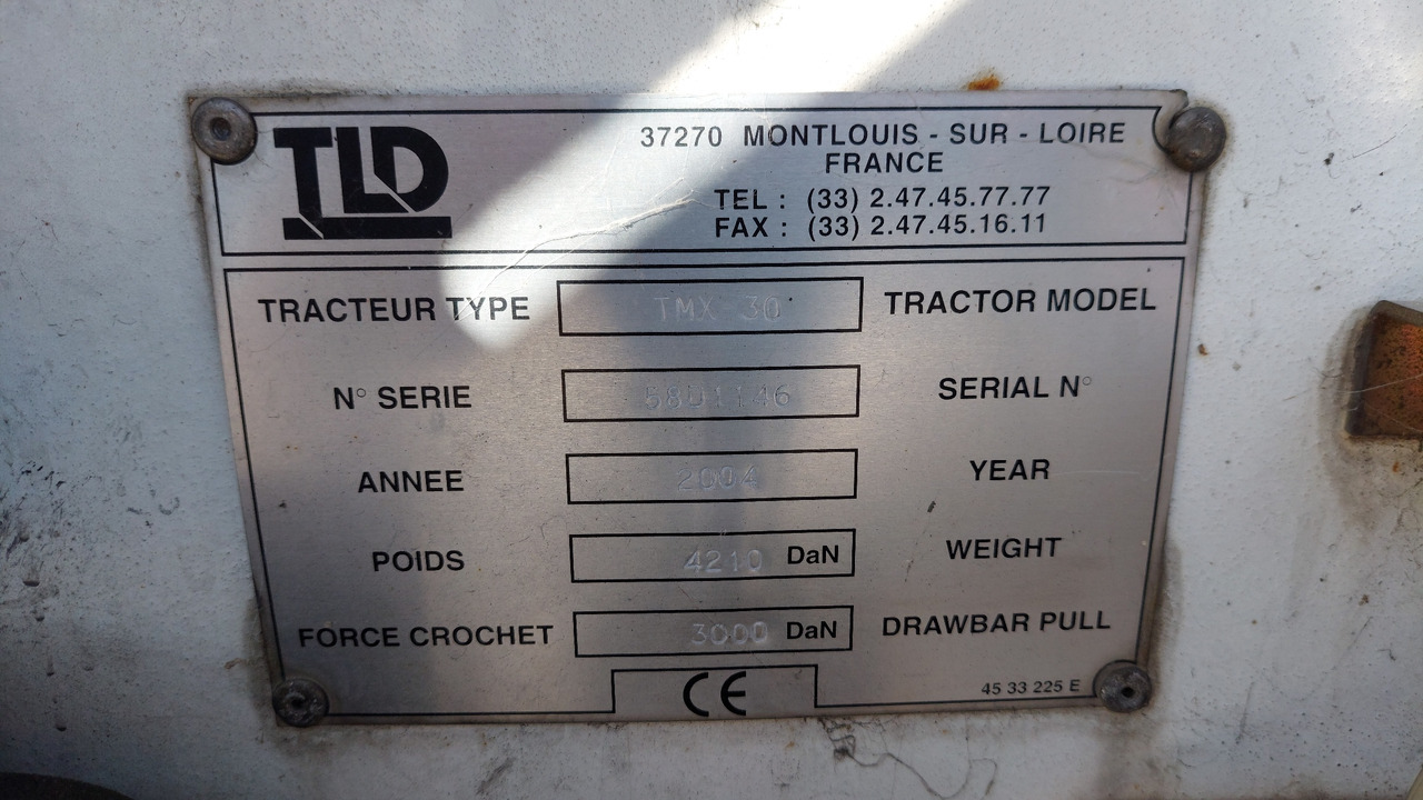 TLD TMX-30 tractor - Bagagetraktor: billede 2 TLD TMX-30 tractor - Bagagetraktor: billede 2