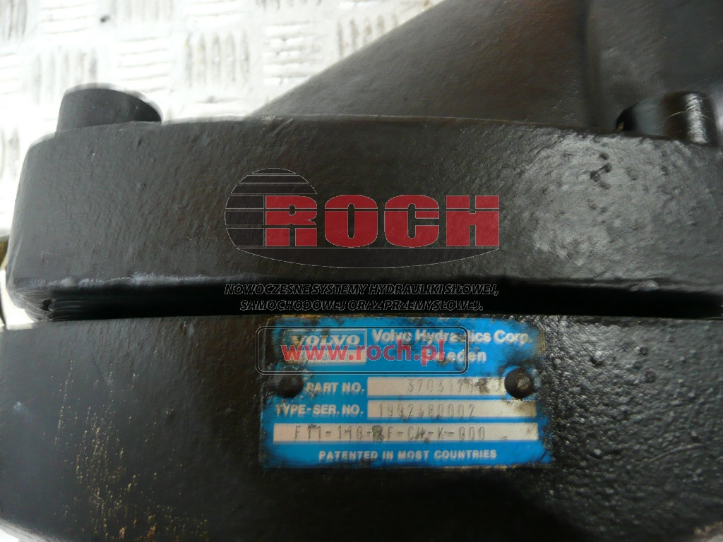 VOLVO F11-110-RF-CN-K-000 3703170R - Hydraulisk motor: billede 2 VOLVO F11-110-RF-CN-K-000 3703170R - Hydraulisk motor: billede 2