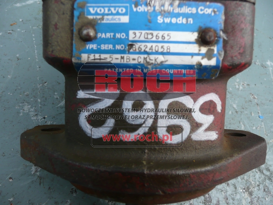 VOLVO F11-5-MB-CN-K 3703665 - Hydraulisk motor for Entreprenørmaskin: billede 2 VOLVO F11-5-MB-CN-K 3703665 - Hydraulisk motor for Entreprenørmaskin: billede 2
