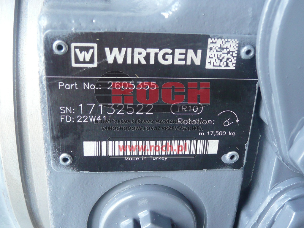 WIRTGEN 2605355 - Hydraulikpumpe: billede 2 WIRTGEN 2605355 - Hydraulikpumpe: billede 2