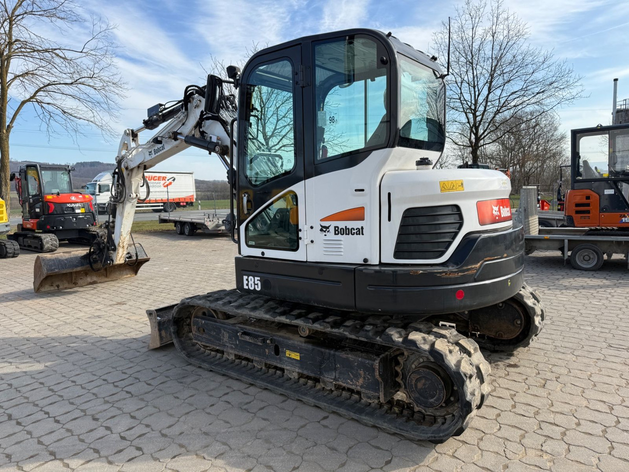 Bobcat E 85, BJ 21/22, 580 BH, hydr. VA, MS08, GLV Bobcat E 85, BJ 21/22, 580 BH, hydr. VA, MS08, GLV - Minigravemaskine: billede 2 Bobcat E 85, BJ 21/22, 580 BH, hydr. VA, MS08, GLV Bobcat E 85, BJ 21/22, 580 BH, hydr. VA, MS08, GLV - Minigravemaskine: billede 2