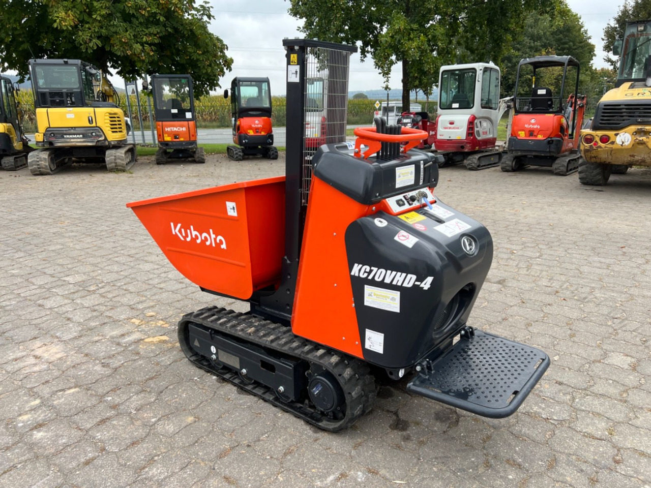 Kubota KC 70, VHD-4, mit Hochentleerung, hydr. Fahrwerk - Bæltedumper: billede 2 Kubota KC 70, VHD-4, mit Hochentleerung, hydr. Fahrwerk - Bæltedumper: billede 2