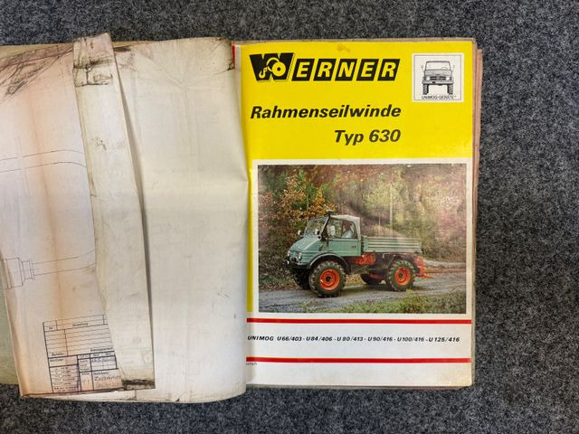 Unimog 406, EZ 73, Kipper, Seilwinde, Zapfwelle vorne - Tipvogn lastbil: billede 3 Unimog 406, EZ 73, Kipper, Seilwinde, Zapfwelle vorne - Tipvogn lastbil: billede 3