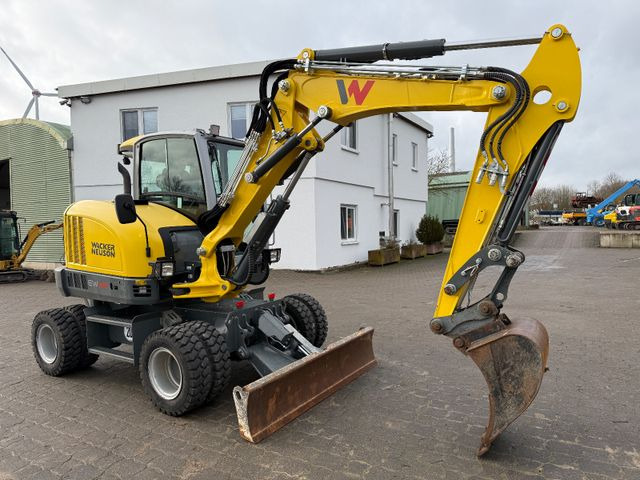 Wacker EW 65, Bj 23, 1200 BH, hydr. VA, Klima, wie neu - Hjulgravemaskine: billede 1 Wacker EW 65, Bj 23, 1200 BH, hydr. VA, Klima, wie neu - Hjulgravemaskine: billede 1