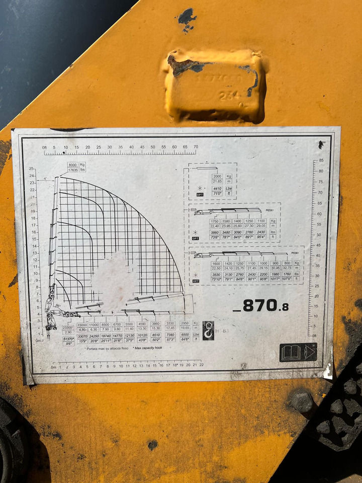 MAN TGS 41.440 Hiab Palfinger Fassi Copma 870 - Lastbil med kran: billede 5 MAN TGS 41.440 Hiab Palfinger Fassi Copma 870 - Lastbil med kran: billede 5