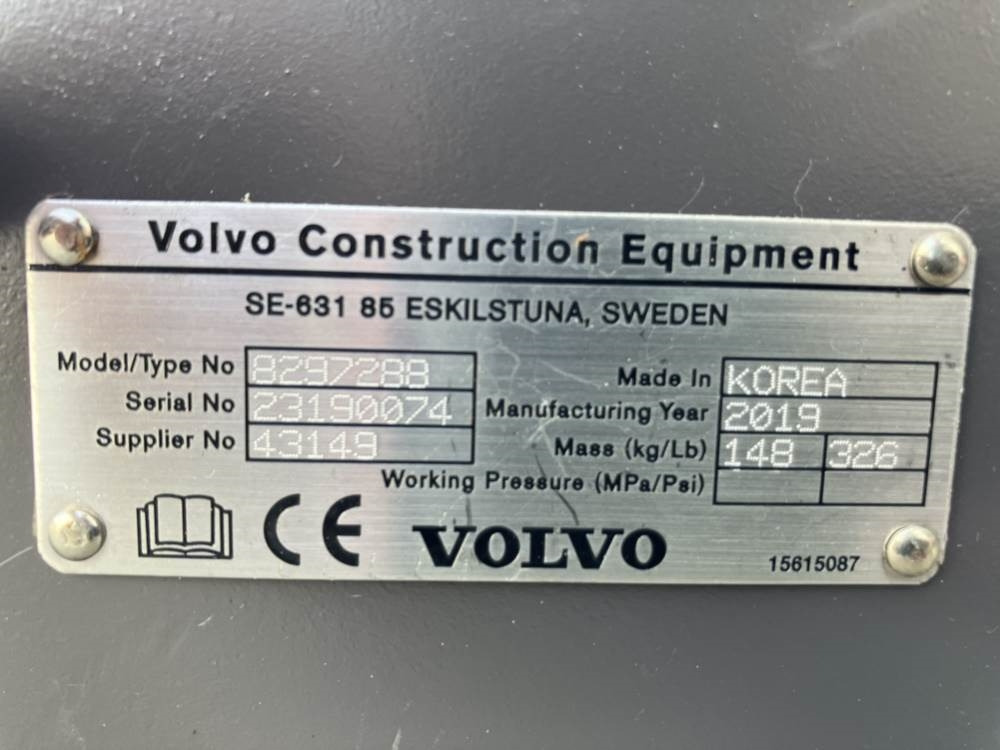 Volvo Anbauplatte S60 - Hurtigskift: billede 3 Volvo Anbauplatte S60 - Hurtigskift: billede 3