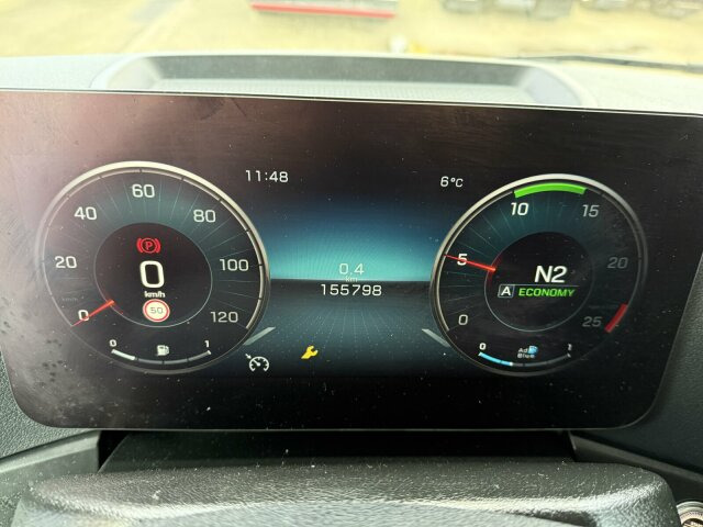 Mercedes-Benz ACTROS 2543 6x2 Wechselaufbau BDF AHK 2 Betten - Containerbil/ Veksellad lastbil: billede 2 Mercedes-Benz ACTROS 2543 6x2 Wechselaufbau BDF AHK 2 Betten - Containerbil/ Veksellad lastbil: billede 2