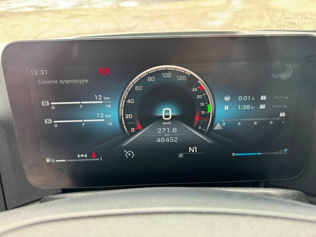 Mercedes-Benz ACTROS 2546 6x2 Abrollkip Kran Palfinger Q150Z95 - Lastbil kroghejs, Lastbil med kran: billede 3 Mercedes-Benz ACTROS 2546 6x2 Abrollkip Kran Palfinger Q150Z95 - Lastbil kroghejs, Lastbil med kran: billede 3