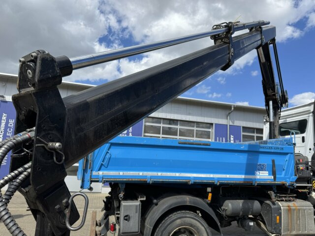 Mercedes-Benz AROCS 1846 4x4 Kipper Kran HIAB 108 Greifer - Tipvogn lastbil, Lastbil med kran: billede 4 Mercedes-Benz AROCS 1846 4x4 Kipper Kran HIAB 108 Greifer - Tipvogn lastbil, Lastbil med kran: billede 4