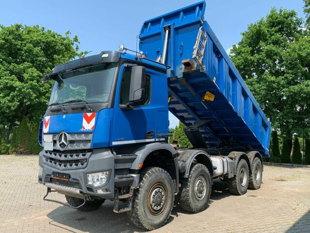 Mercedes-Benz AROCS 4145 8x8 EURO6 Muldenkipper - Tipvogn lastbil: billede 2 Mercedes-Benz AROCS 4145 8x8 EURO6 Muldenkipper - Tipvogn lastbil: billede 2