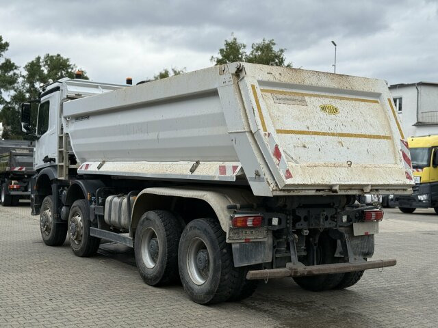 Tipvogn lastbil Mercedes-Benz Arocs 4145 8x8 Muldenkipper MEILLER: billede 15