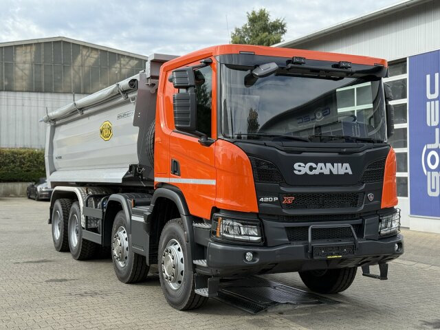 Scania P 420 8x4 Kipper Meiller 18,5m3 Euro 6 - Ladbil med tip: billede 1 Scania P 420 8x4 Kipper Meiller 18,5m3 Euro 6 - Ladbil med tip: billede 1