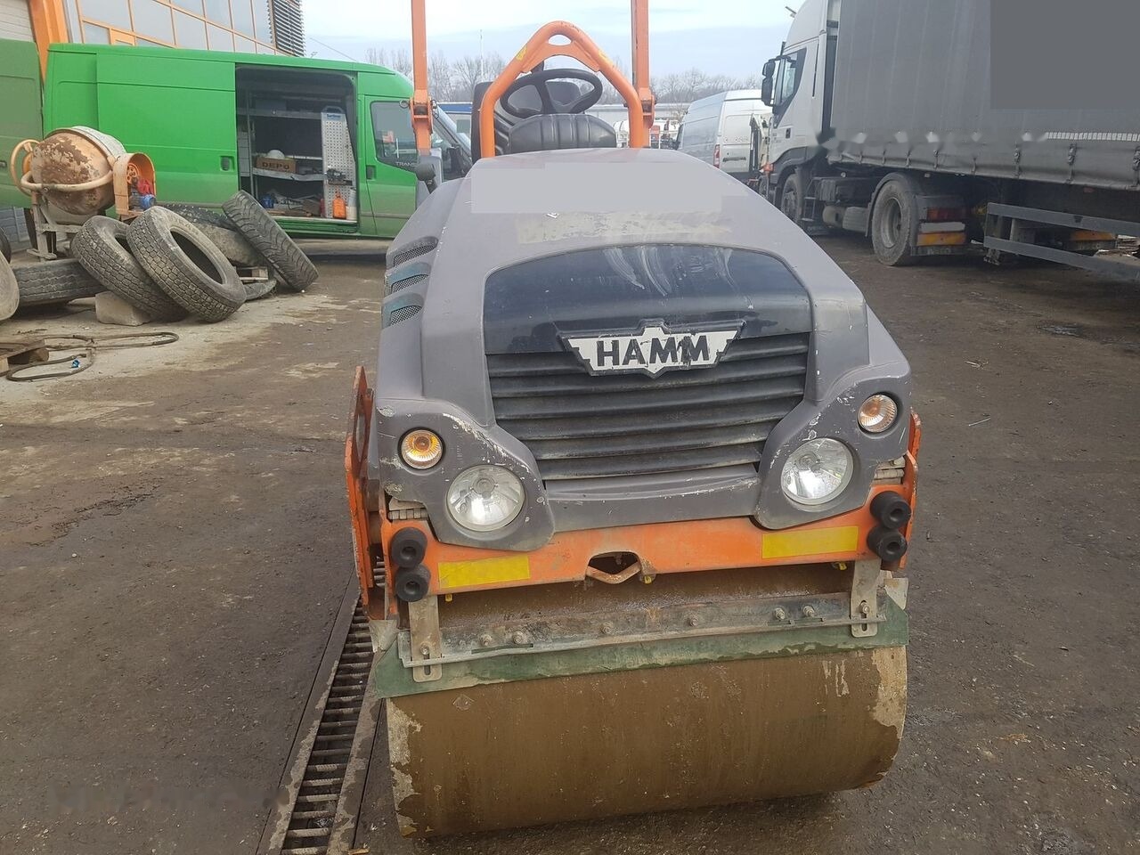 Hamm HAMM 10 VV - Mini tromle: billede 2 Hamm HAMM 10 VV - Mini tromle: billede 2