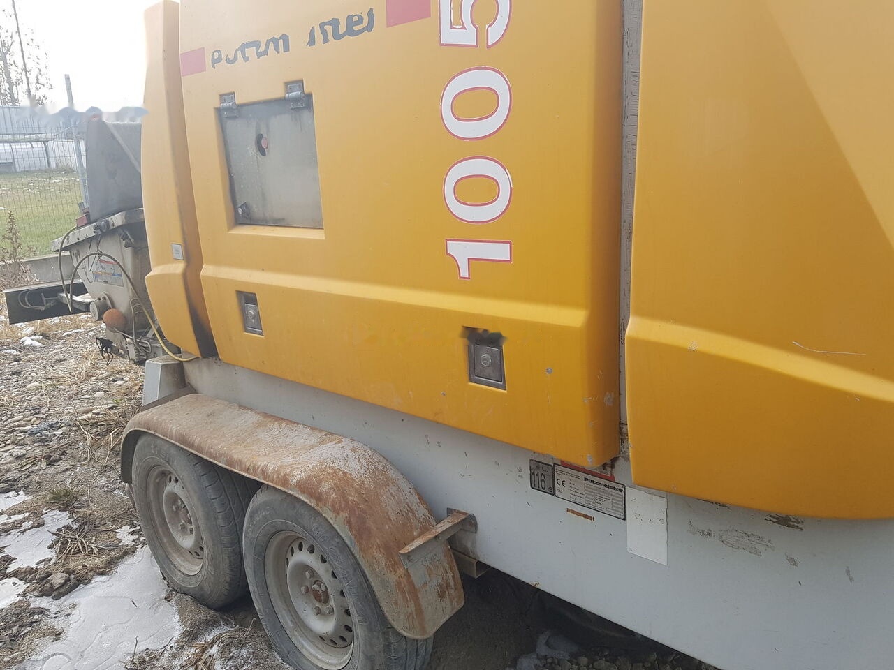 Putzmeister 1005 - Stationær betonpumpe: billede 1 Putzmeister 1005 - Stationær betonpumpe: billede 1