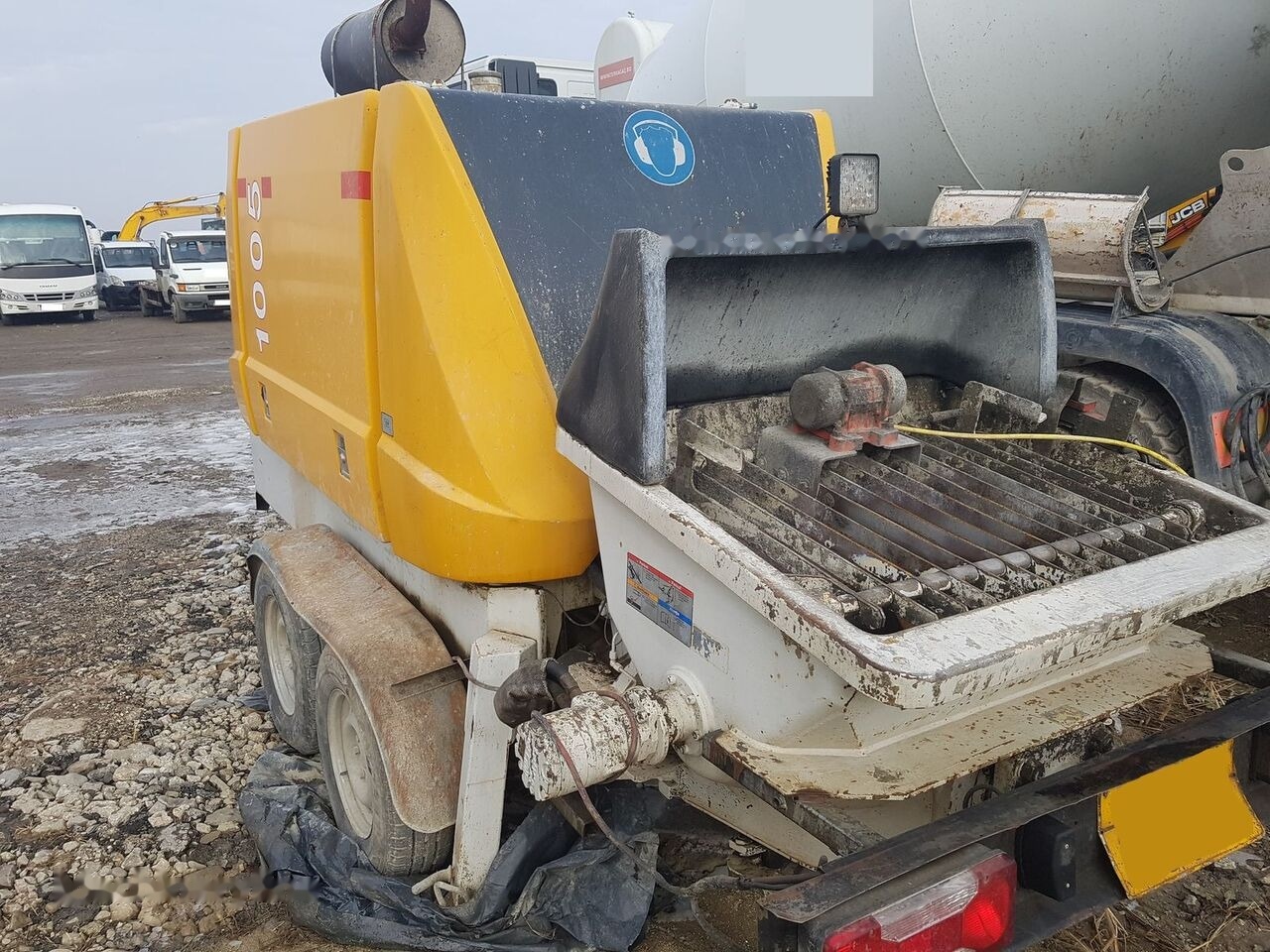 Putzmeister 1005 - Stationær betonpumpe: billede 3 Putzmeister 1005 - Stationær betonpumpe: billede 3