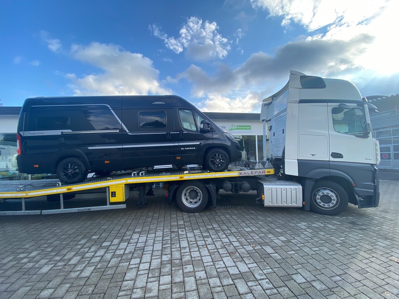 Ny Biltransportør sættevogn KALEPAR KLP 119V3 Car/Caravan/Van/Mobilehome Transporter: billede 6