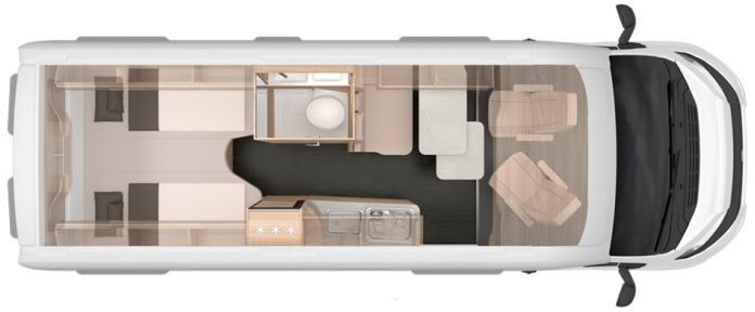 Knaus BoxLife Pro 630 FREEWAY 60 Years Abstandstempoma - Camper van: billede 2 Knaus BoxLife Pro 630 FREEWAY 60 Years Abstandstempoma - Camper van: billede 2