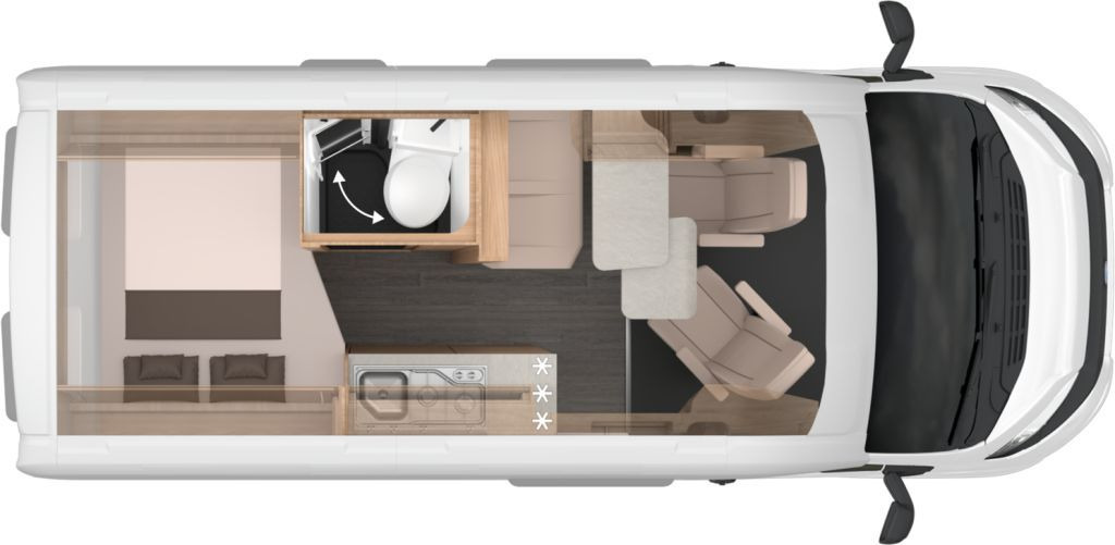 Knaus BoxTime 540 MQ Care-Drive-Advance Paket - Camper van: billede 2 Knaus BoxTime 540 MQ Care-Drive-Advance Paket - Camper van: billede 2