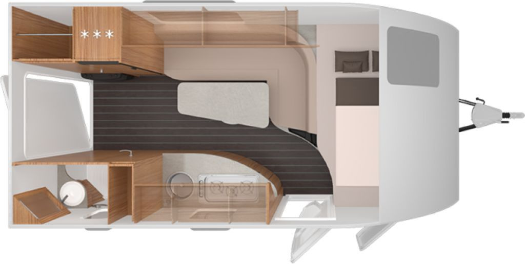 Knaus Sport&Fun 480 QL Black Selection Dachklima - Campingvogn: billede 2 Knaus Sport&Fun 480 QL Black Selection Dachklima - Campingvogn: billede 2