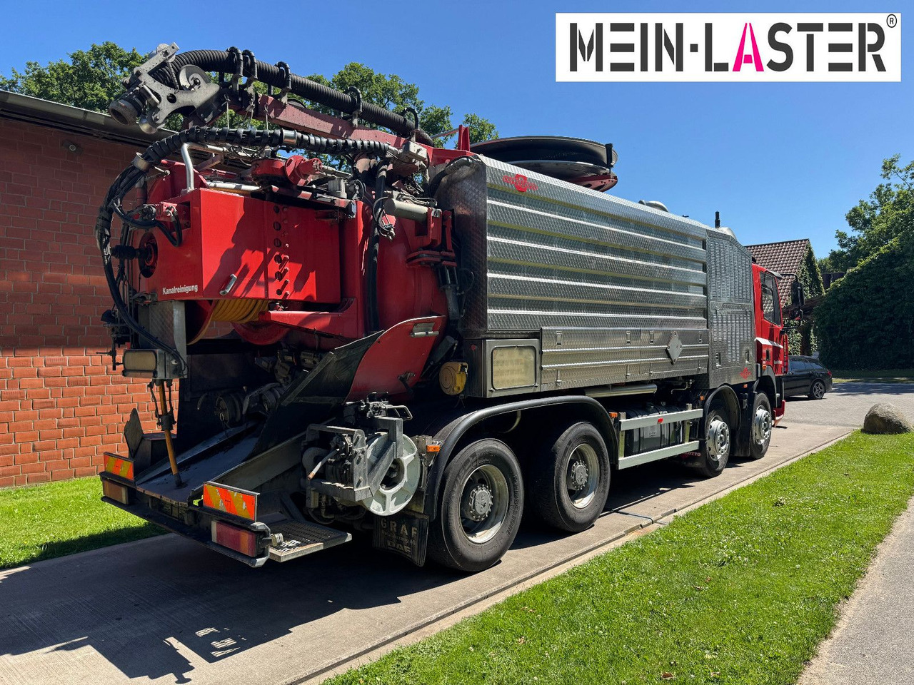 DAF Saug/Spülkombi Cappellotto Wittig/Uraca - Slamsugemaskine: billede 4 DAF Saug/Spülkombi Cappellotto Wittig/Uraca - Slamsugemaskine: billede 4