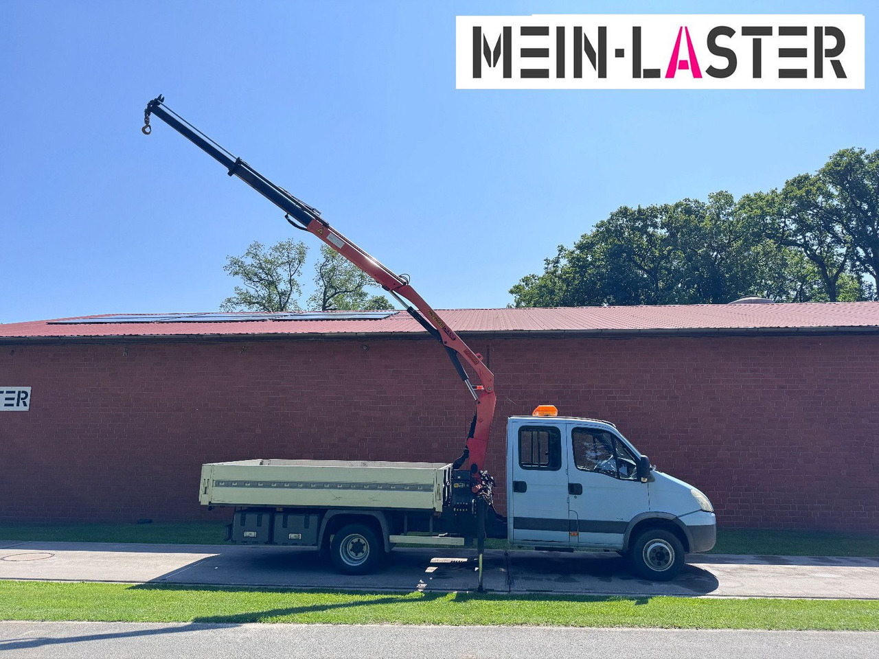 Iveco 65C180 3.0d Palfinger PK 6500 7 Sitzer - Ladbil, Mandskabsbil: billede 3 Iveco 65C180 3.0d Palfinger PK 6500 7 Sitzer - Ladbil, Mandskabsbil: billede 3