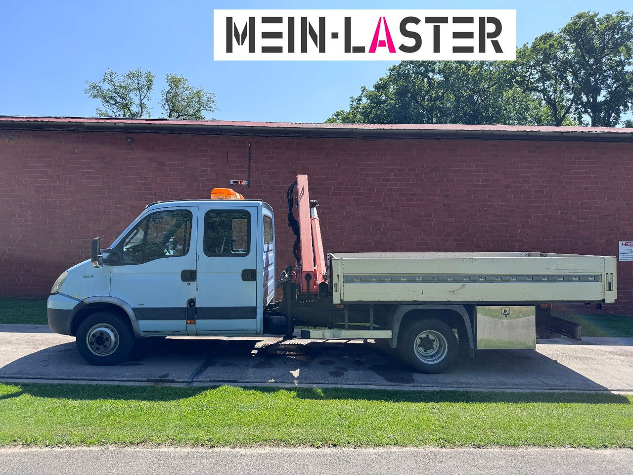 Iveco 65C180 3.0d Palfinger PK 6500 7 Sitzer - Ladbil, Mandskabsbil: billede 4 Iveco 65C180 3.0d Palfinger PK 6500 7 Sitzer - Ladbil, Mandskabsbil: billede 4