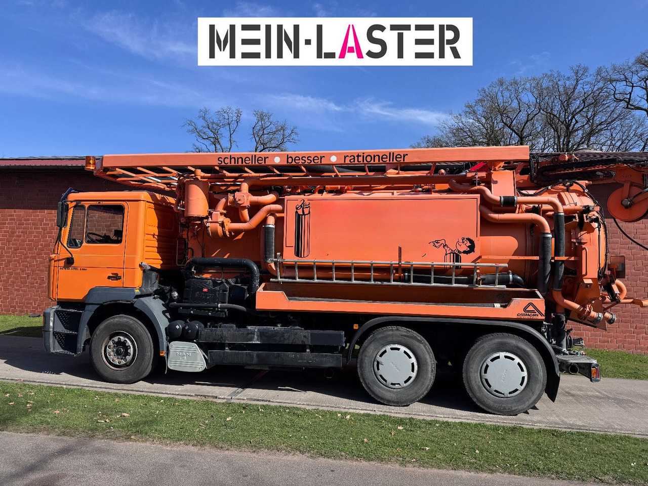 MAN FE 410 Assmann Saug HD Spüler Recycling + FB. - Slamsugemaskine: billede 4 MAN FE 410 Assmann Saug HD Spüler Recycling + FB. - Slamsugemaskine: billede 4
