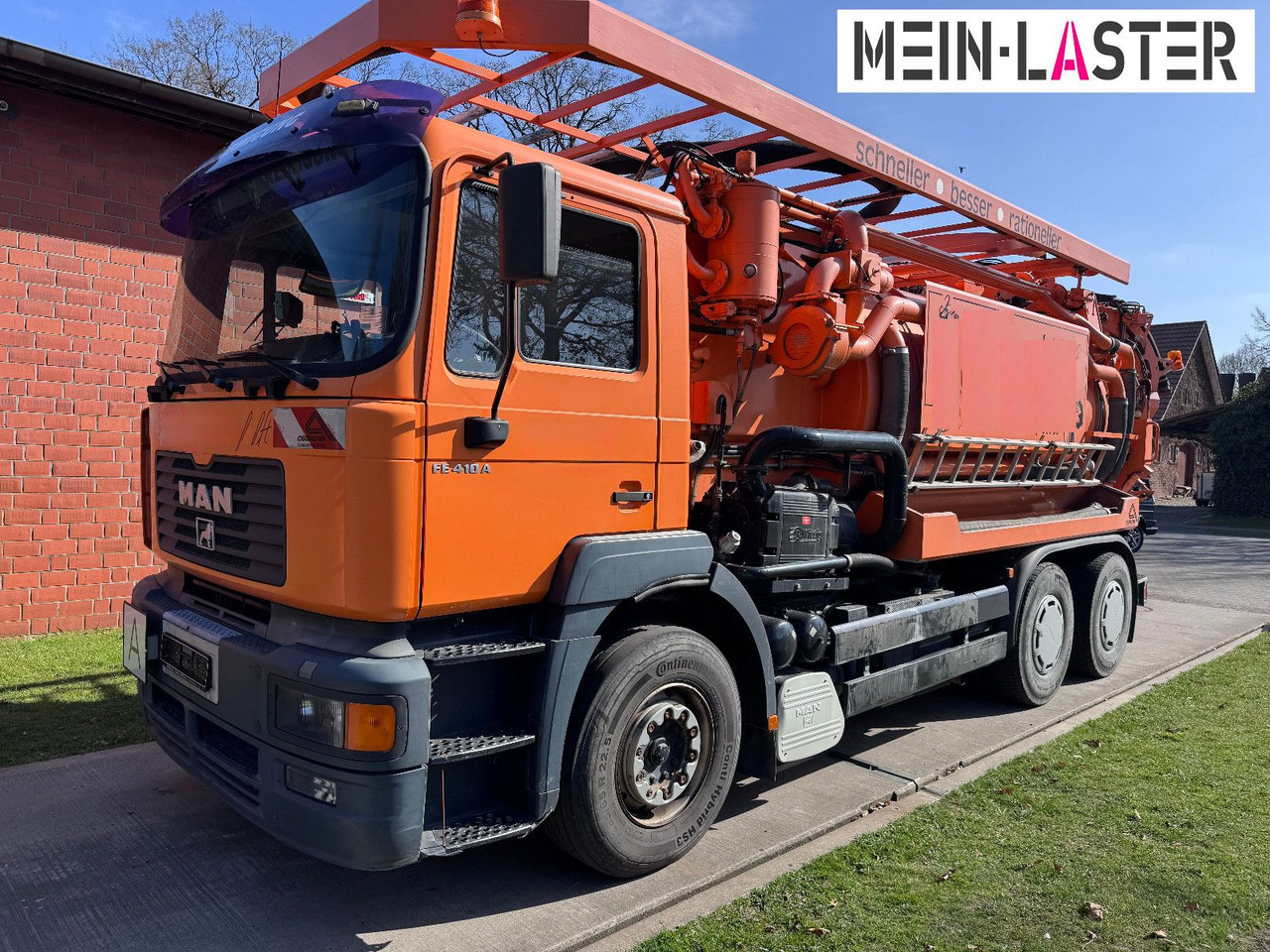 MAN FE 410 Assmann Saug HD Spüler Recycling + FB. - Slamsugemaskine: billede 3 MAN FE 410 Assmann Saug HD Spüler Recycling + FB. - Slamsugemaskine: billede 3