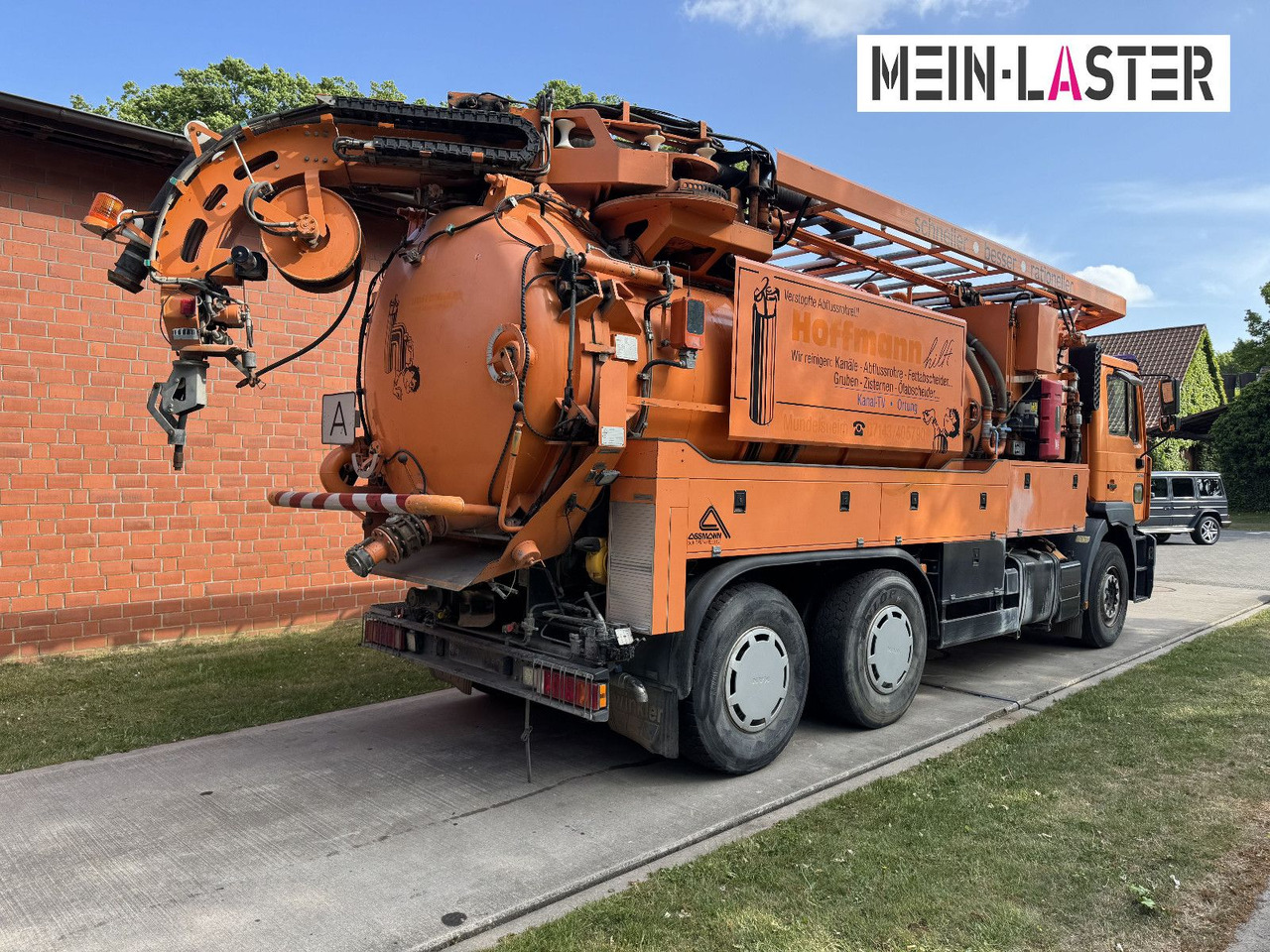 MAN FE 410 Assmann Saug HD Spüler Recycling + FB. - Slamsugemaskine: billede 5 MAN FE 410 Assmann Saug HD Spüler Recycling + FB. - Slamsugemaskine: billede 5