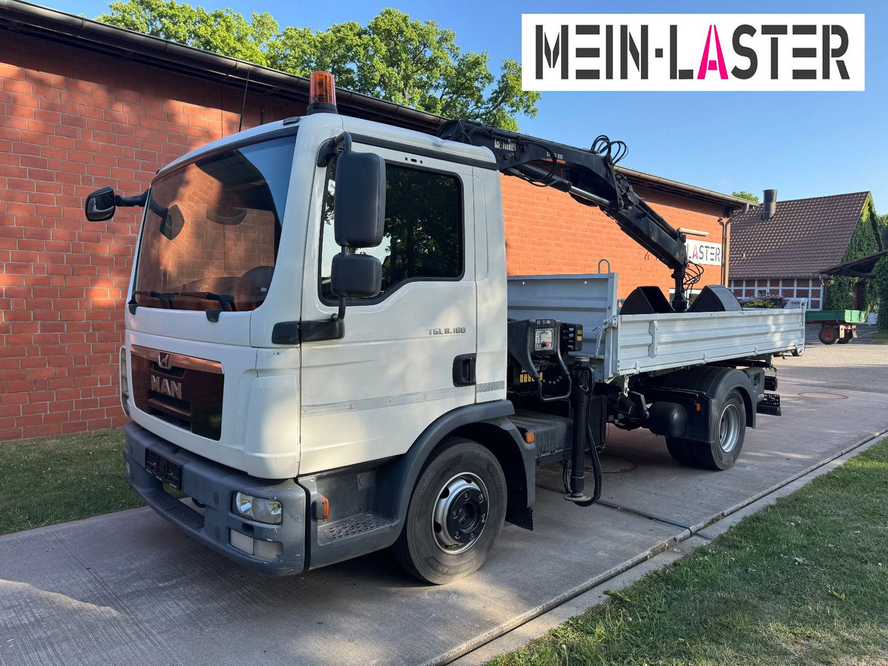 MAN TGL 8.180 3 S-Kipper Hiab 55 D *10,2 m - 640 kg - Ladbil med tip: billede 2 MAN TGL 8.180 3 S-Kipper Hiab 55 D *10,2 m - 640 kg - Ladbil med tip: billede 2