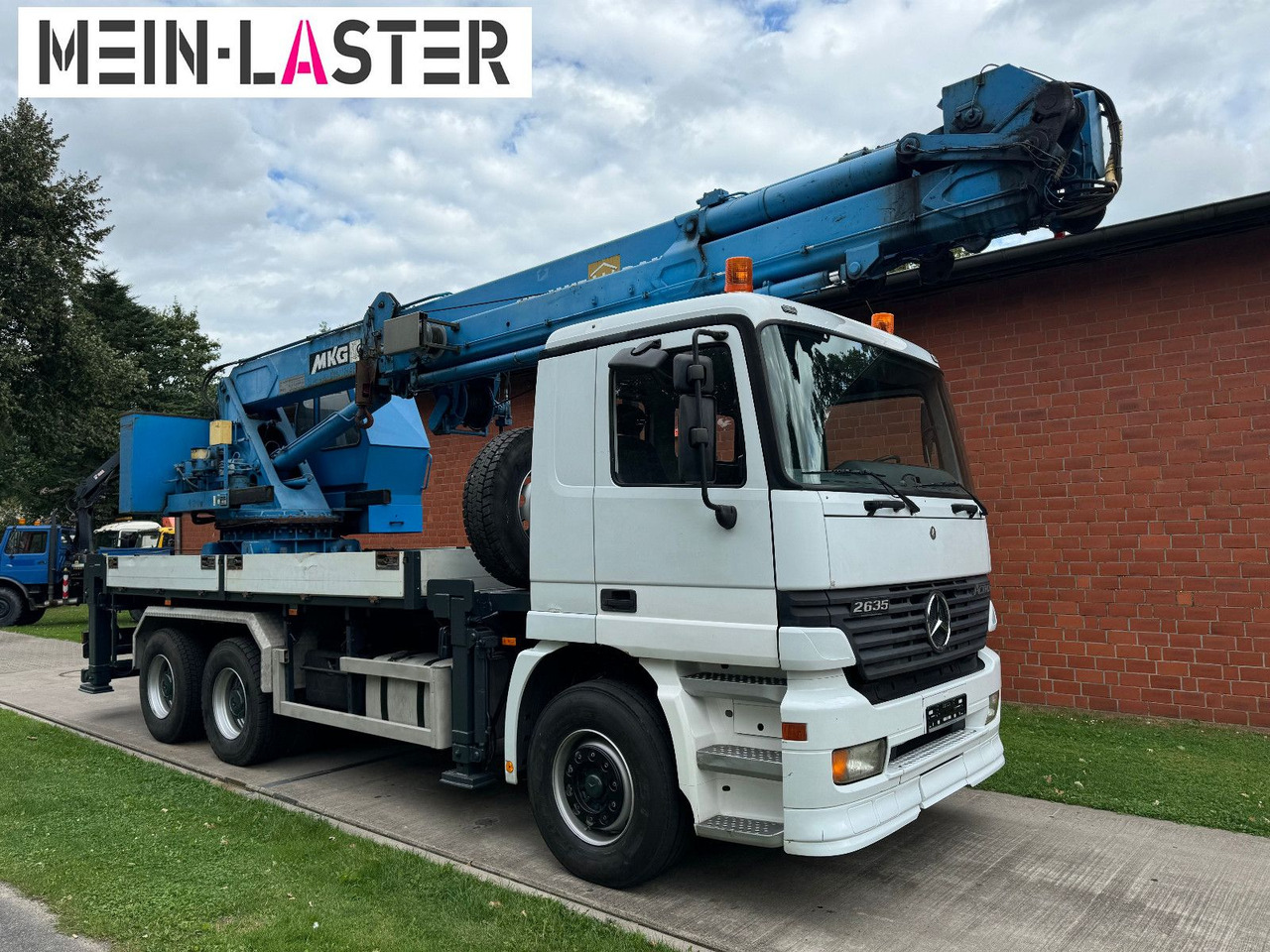 Mercedes-Benz 3335 V6 MKG 550 Ta2-a2 -46m 420 kg Funk - Lastbil med kran: billede 3 Mercedes-Benz 3335 V6 MKG 550 Ta2-a2 -46m 420 kg Funk - Lastbil med kran: billede 3